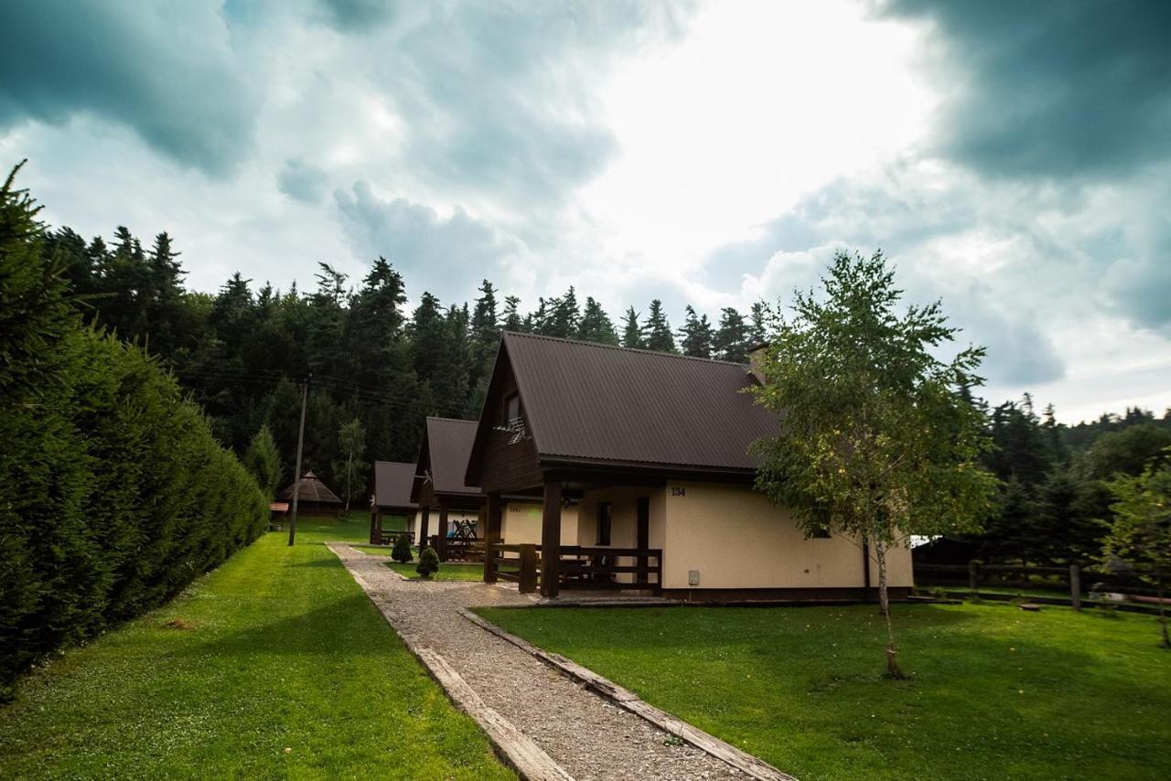 Domki Pod Lasem Леско Экстерьер фото